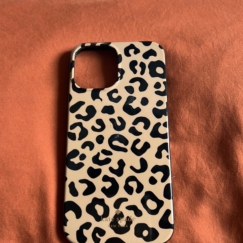 cheetah kate spade iphone 12 pro max  case